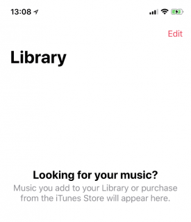 AppleMusicの曲が突然消えた