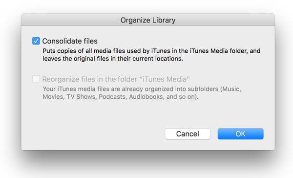 iTunesをDropboxに移動する