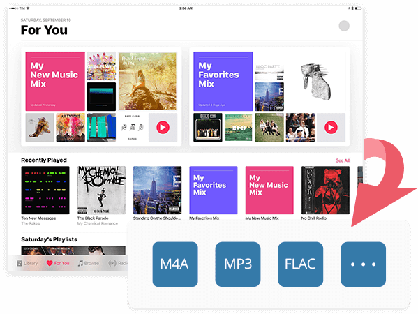 AppleMusicアプリまたはiTunesで曲をMP3に変換する