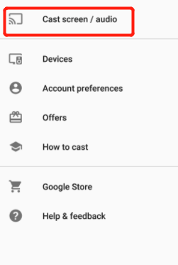 GoogleHomeアプリでAudibleBooksをGoogleHomeにキャストする