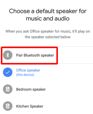 Bluetooth経由でGoogleHomeでAudibleを再生する