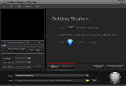 HD Video Converter Factory Pro