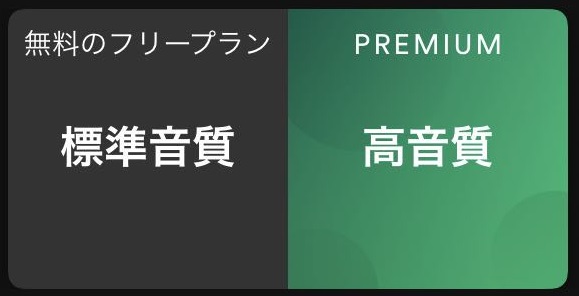 Spotify PremiumとSpotify Freeの違い：320kbps高音質設定