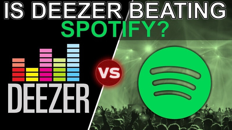 DeezerとSpotify