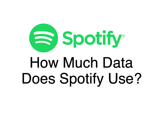 Spotifyが使用するデータの量