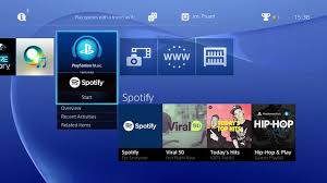 PS4でSpotifyを起動する