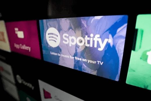 選択 Spotify テレビで流れる音楽