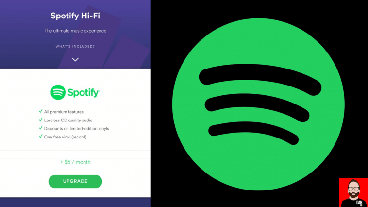 違いを示すSpotify そしてハイファイ