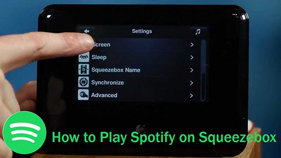 SqueezeboxでSpotifyを再生する