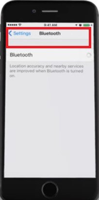 Bluetoothをオンにする