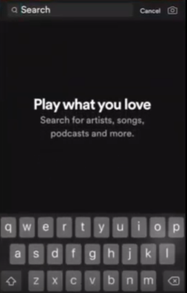 Spotifyコードを見つける