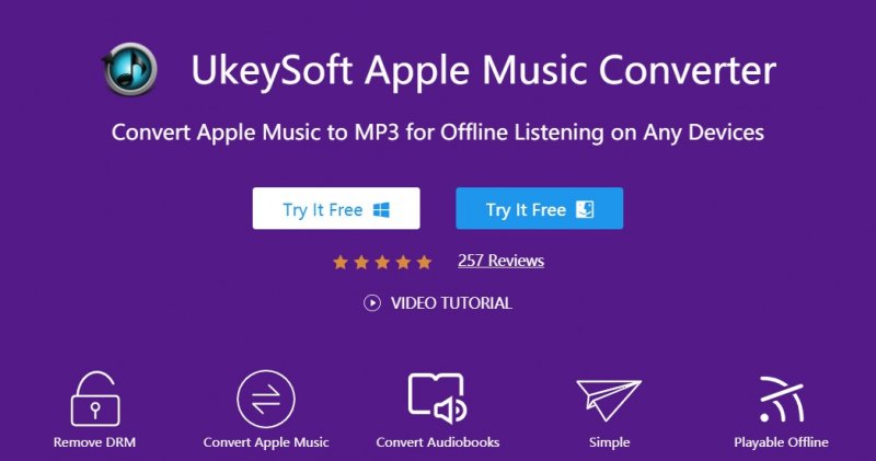 UkeySoft Apple Music Converterをダウンロードする