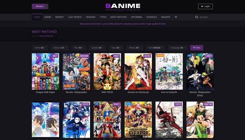 Anilinkz Alternatives 9anime