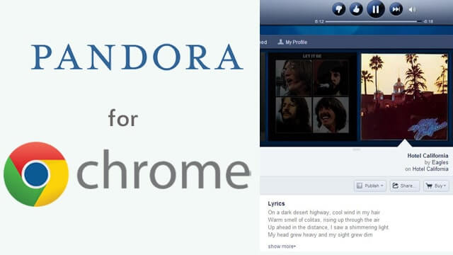 Google ChromeでPandoraから音楽をダウンロード