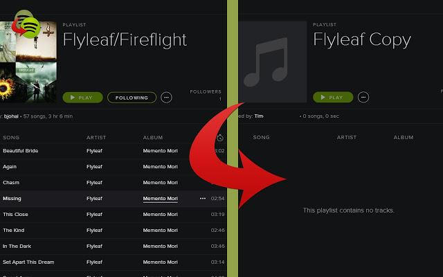 Spotify共同プレイリスト