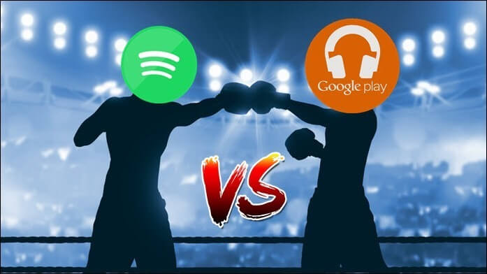 SpotifyとGoogle Play